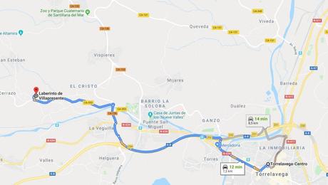 Como llegar al laberinto de Villapresente