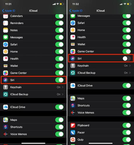 Cómo desactivar Siri en iCloud y eliminar lo que Siri ha aprendido