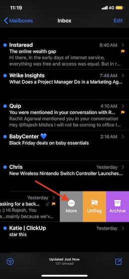 Cómo marcar correos electrónicos con diferentes colores en la aplicación Apple Mail en iPhone y iPad Cómo marcar correos electrónicos con diferentes colores en la aplicación Apple Mail en iPhone y iPad