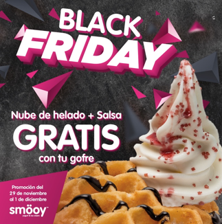 Smöoy se une al Black Friday regalando nube de helado más salsa gratis en sus gofres Smöoy se une al Black Friday regalando nube de helado más salsa gratis en sus gofres