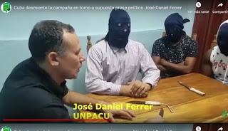 Ferrer, preso en Cuba por delincuente Ferrer, preso en Cuba por delincuente