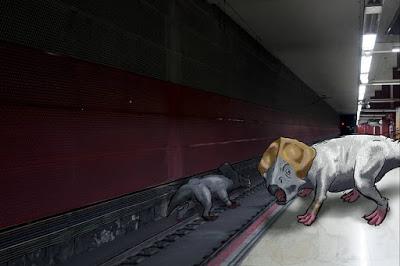 Dinosaurios y otros bichos del pasado en Madrid por Mario Larrá