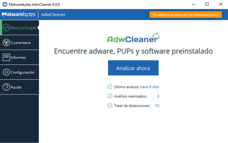 AdwCleaner 8.0.0 lanzado! – deja de admitir Windows XP y Vista