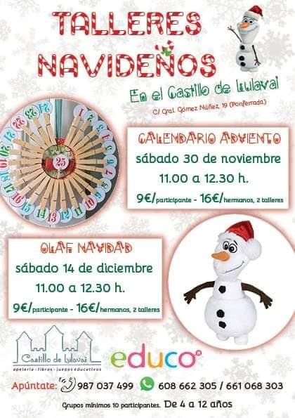 Planes de ocio en el Bierzo para el fin de semana. 29 de noviembre al 1 de diciembre 2019