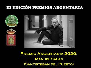 Premio Argentaria 2020 a D. Manuel Salas Premio Argentaria 2020 a D. Manuel Salas