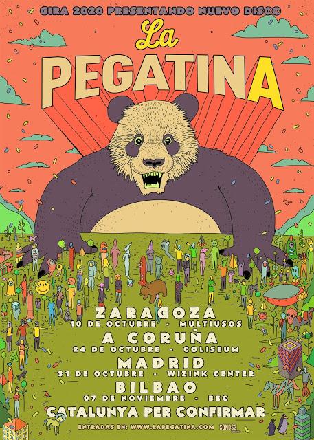 La Pegatina anuncia grandes conciertos en Zaragoza, A Coruña, Madrid y Bilbao