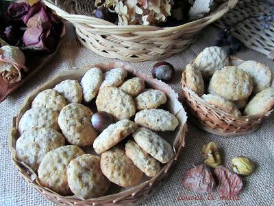 Galletas de castañas y anís Galletas de castañas y anís