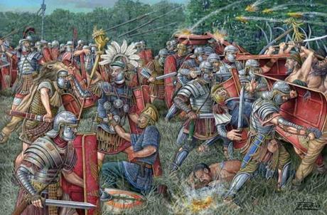 La segunda batalla de Tapae narrada por un legionario romano. Breve reseña a Lignvm en Tapae de Angel Portillo