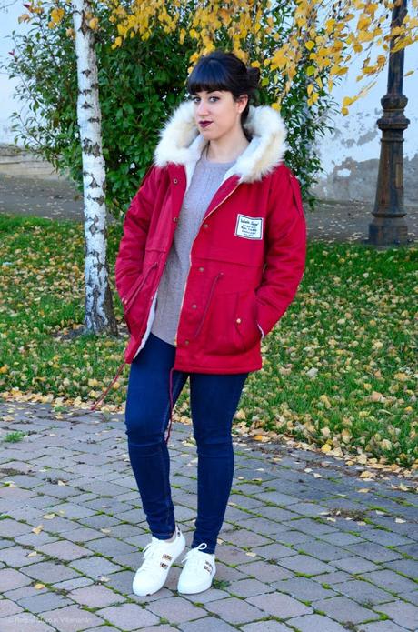 Parka roja