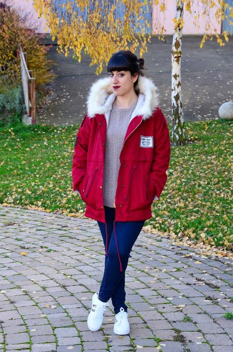 Parka roja