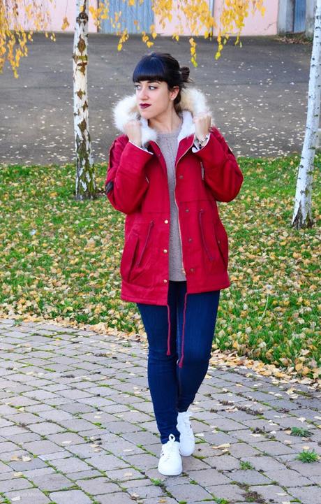 Parka roja