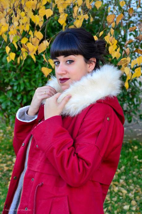 Parka roja