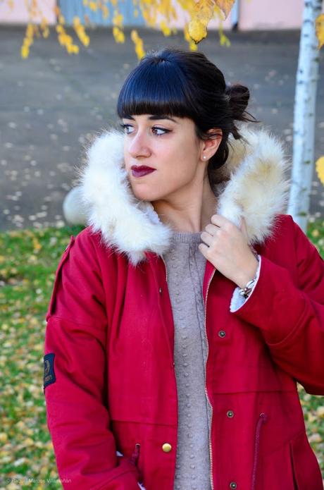 Parka roja