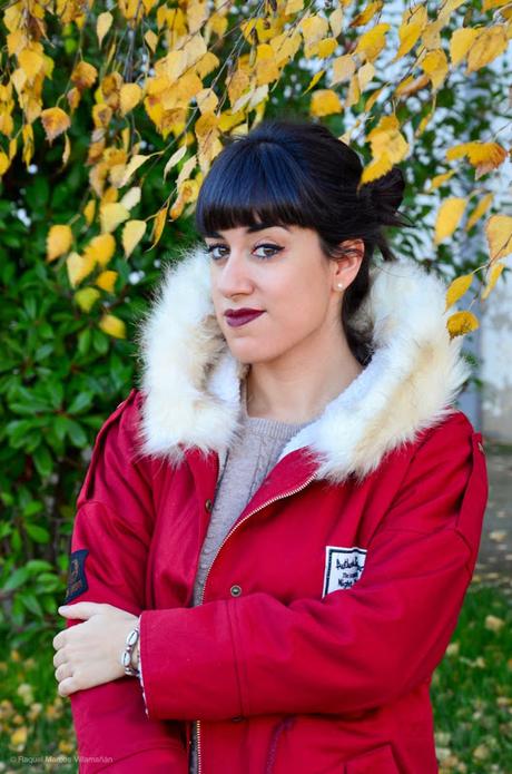 Parka roja