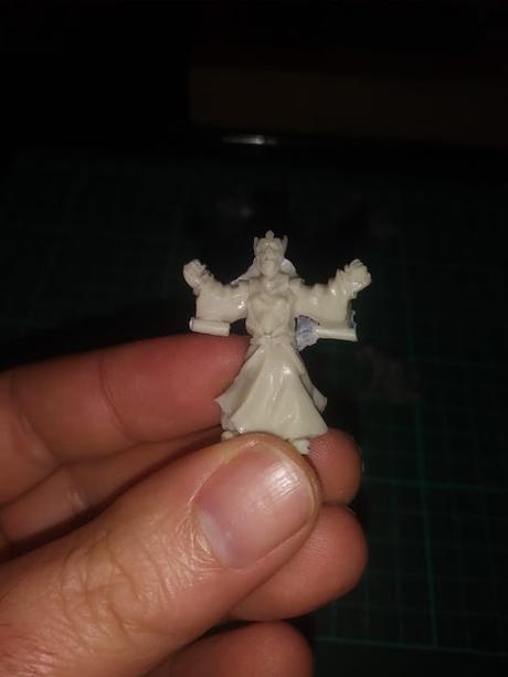 Foto-reseña de figuras de MOM Miniaturas: Esqueletos, cerdos y mas...