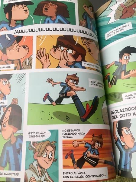 Leemos: Los Futbolísimos. El misterio del último hombre lobo comic