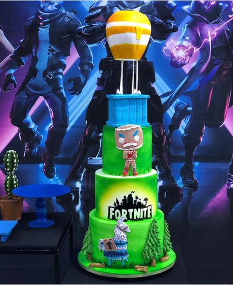 Galería de Tortas y dulces personalizados Fortnite