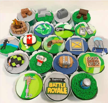 Galería de Tortas y dulces personalizados Fortnite