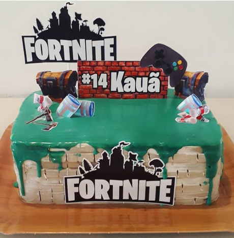 Galería de Tortas y dulces personalizados Fortnite