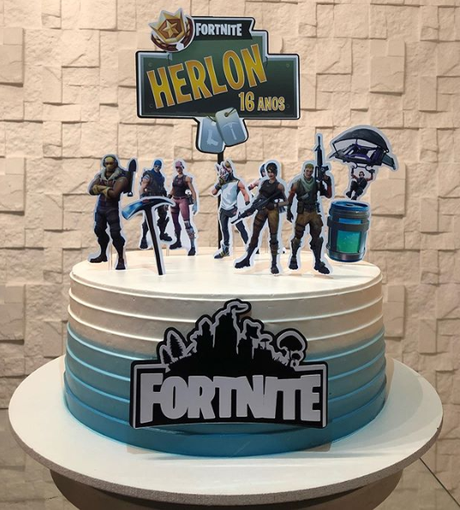 Galería de Tortas y dulces personalizados Fortnite