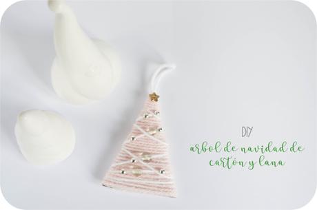 DIY: Arbol de navidad de carton