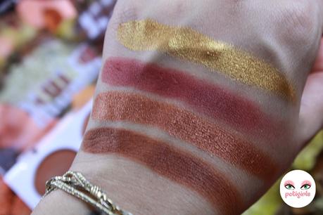 Paleta Warm Me Up de Makeup Obsession