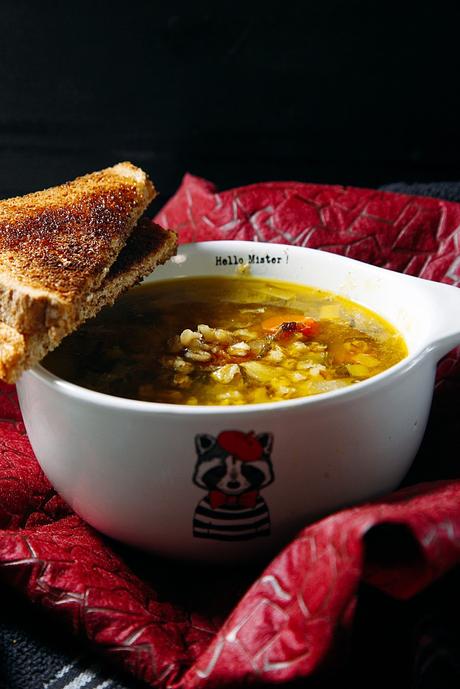 SOPA DE VERDURAS CON ARROZ SOPA DE VERDURAS CON ARROZ