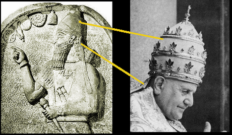 SIMBOLOS SATANICOS EN EL VATICANO