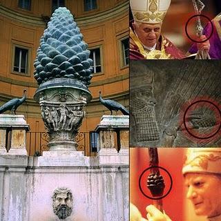 SIMBOLOS SATANICOS EN EL VATICANO