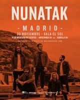 Concierto de Nunatak en Sala el Sol