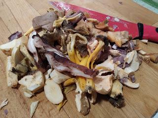GUISAILLO DE BENARRABÁ CON SETAS, GARBANZOS Y AOVE DE LA SERRANÍA DE RONDA (MOLINO DE DON FELIX) GUISAILLO DE BENARRABÁ CON SETAS, GARBANZOS Y AOVE DE LA SERRANÍA DE RONDA (MOLINO DE DON FELIX)