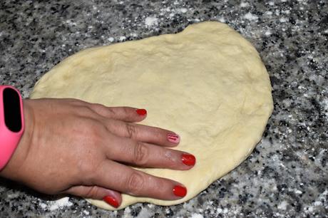 Pizza con jamón ibérico, queso de cabra y higos