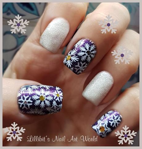 RETO ESMALTANDO LA NAVIDAD: Copos de nieve RETO ESMALTANDO LA NAVIDAD: Copos de nieve