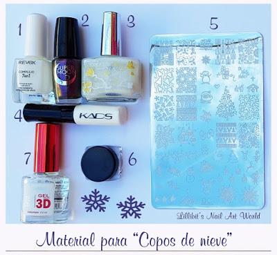 RETO ESMALTANDO LA NAVIDAD: Copos de nieve RETO ESMALTANDO LA NAVIDAD: Copos de nieve