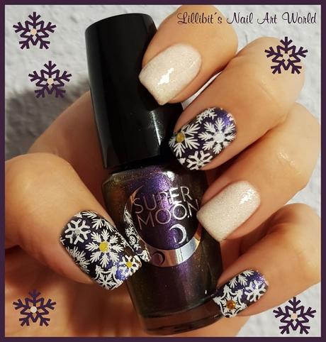 RETO ESMALTANDO LA NAVIDAD: Copos de nieve RETO ESMALTANDO LA NAVIDAD: Copos de nieve