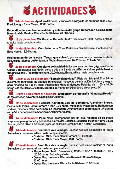 La Navidad en Bembibre, recupera el baile en la plaza de Santa Bárbara en Nochevieja y Reyes