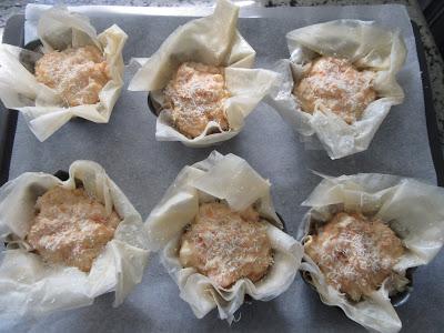 Al horno Timbal de marisco crujiente Thermomix