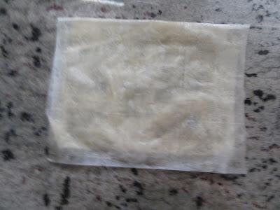 Y volver a doblar Timbal de marisco crujiente Thermomix