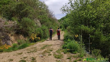 RUTA del DESFILADERO DE LOS CALDERONES desde PIEDRASECHA Pista de Santas Martas hasta el Collado el Fito