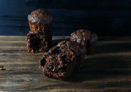 MUFFINS DE AVENA Y CHOCOLATE