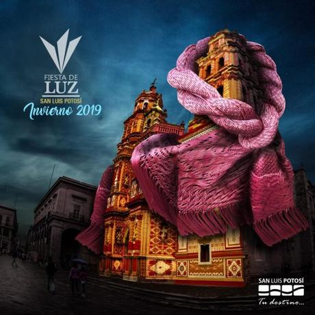 Todo listo para la Fiesta de Luz  SLP de invierno 2019