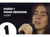 Haim actuó Radio Piano Sessions