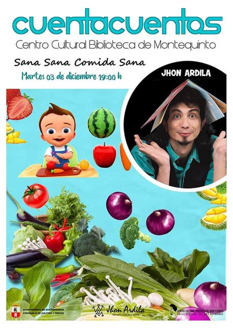 Las Bibliotecas Cuentan: “Sana, sana, comida sana” – Jhon Ardila
