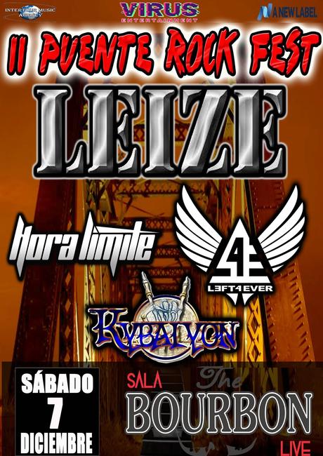 El festival Puente Rock II trae a Leize como cabeza de cartel