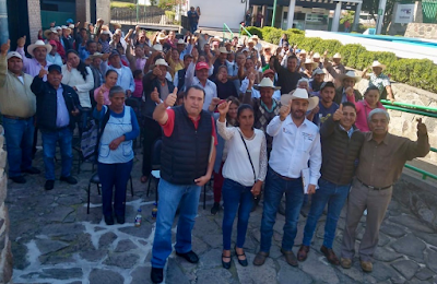 BENEFICIAN A MÁS DE MIL 600 PRODUCTORES CON EL PROGRAMA DE CONCURRENCIA CON LAS ENTIDADES FEDERATIVAS