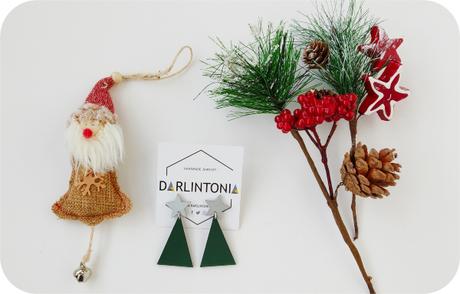 DIY: Pendientes navideños de goma eva