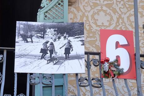 CALENDARIO DE ADVIENTO EN LA FACHADA DE CASA AMATLLER