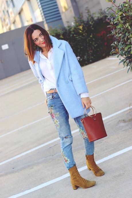 Camisa blanca+jeans