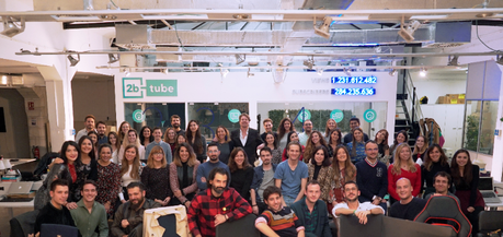 5 años de vida de 2btube con presencia en 5 países, 1.200M de reproducciones al mes y 425M de seguidores