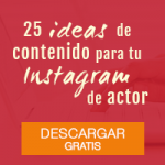 Cómo aparecer en las búsquedas de Instagram con tu perfil de actor